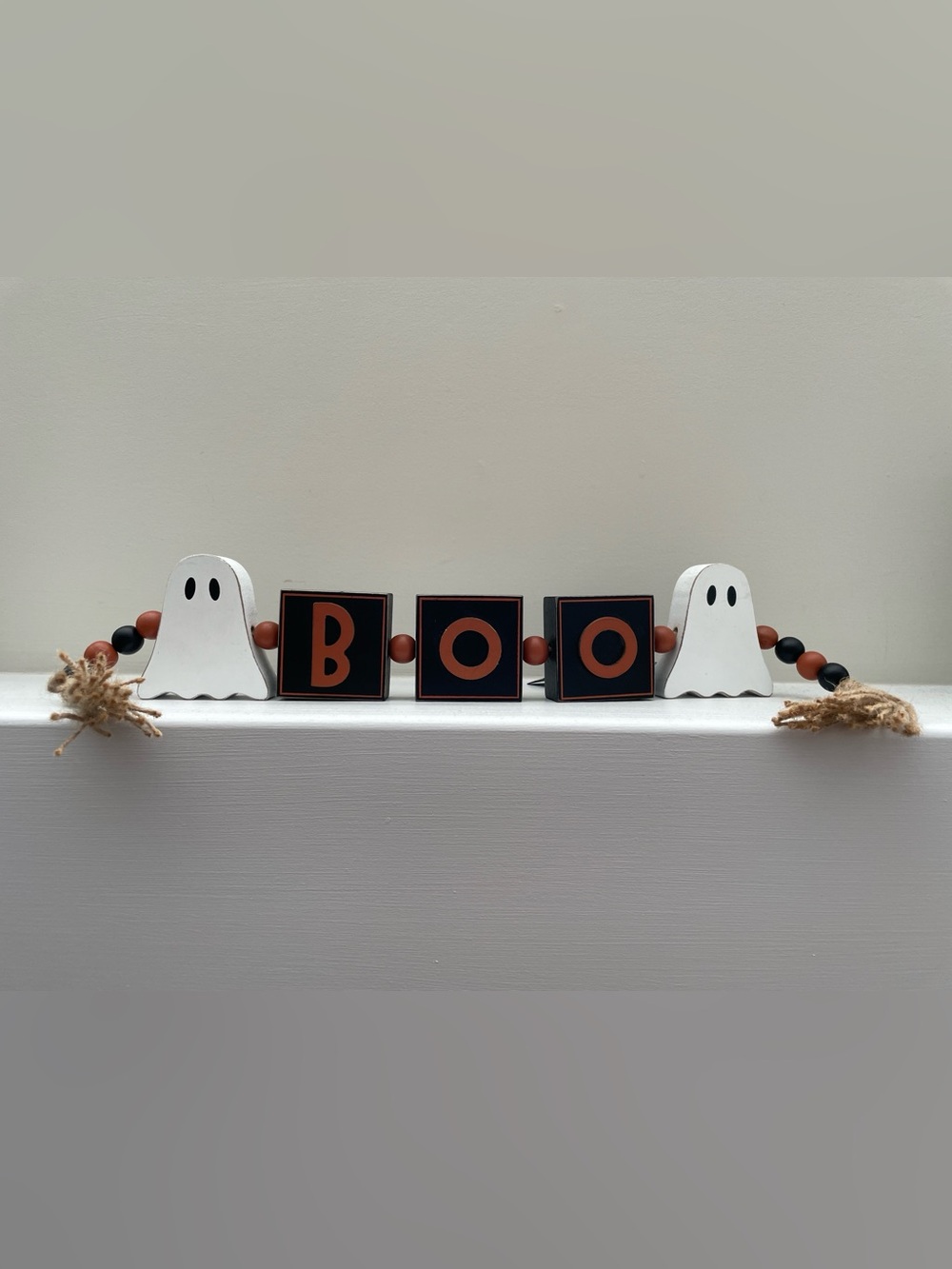 Halloween ghost BOO decoration